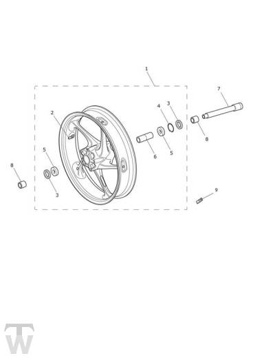 Front Wheel - Street Triple 765 RS