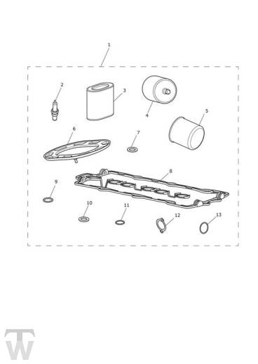Servicekit - Rocket III Roadster
