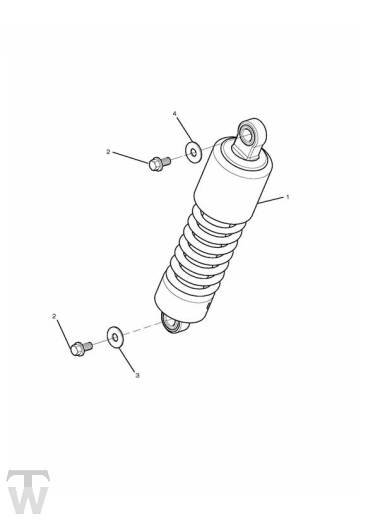 Rear Suspension Units - Rocket III Touring