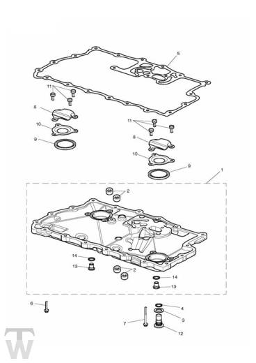 Oil Sump - Rocket III Touring