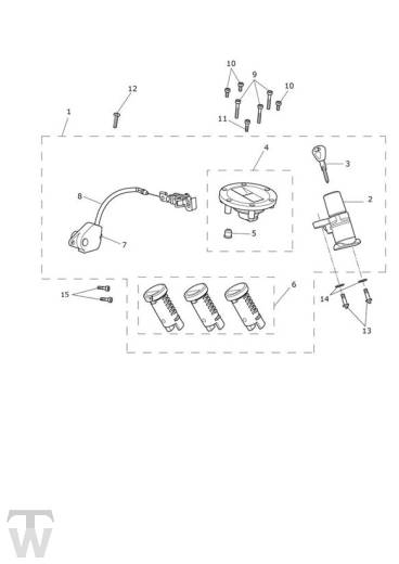 Lockset Ignition - Explorer XCA