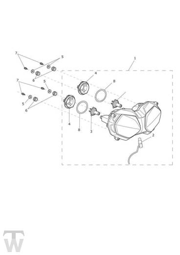 Hauptscheinwerfer - Explorer XCx