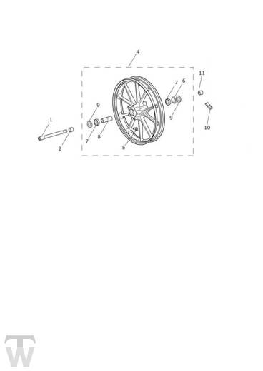 Vorderrad - Explorer XRx