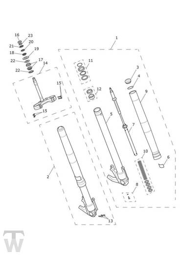 Front Suspension - Explorer XC