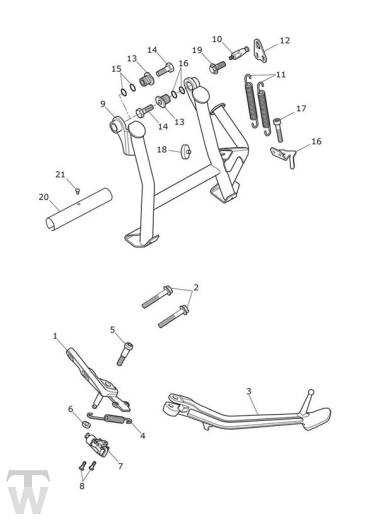 Ständer - Tiger Explorer