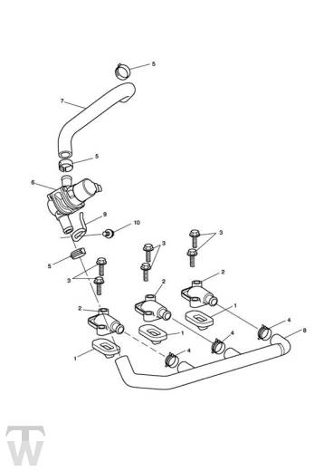 Sekundärluftsystem - Sprint ST 1050