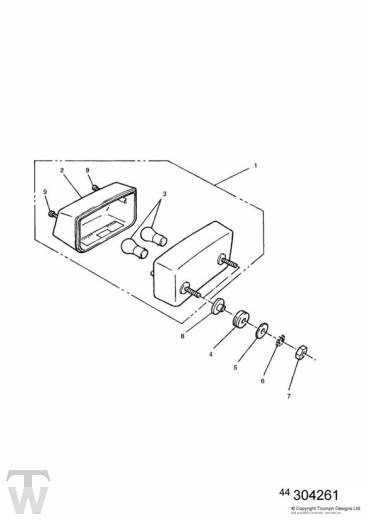 Heckleuchte - T400