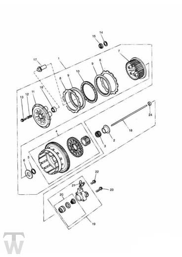 Kupplung - Adventurer bis FIN71698