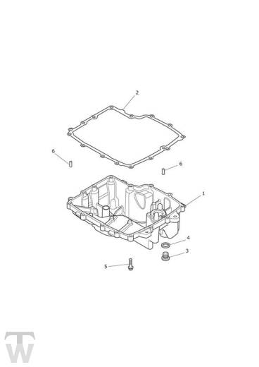 Ölwanne - Tiger 800 XC