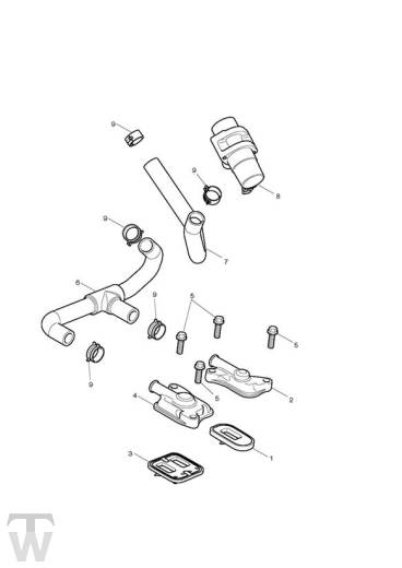 Emission Control - Street Triple up to VIN560476