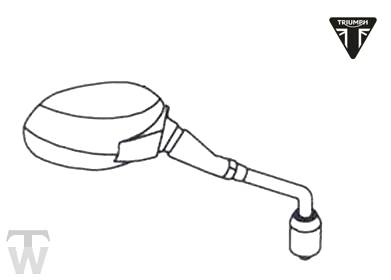Spiegel rechts Speed Triple R bis FIN735436