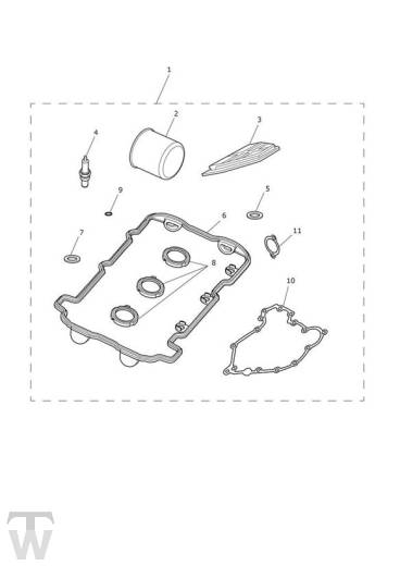 Servicekit - Tiger Sport bis FIN750469