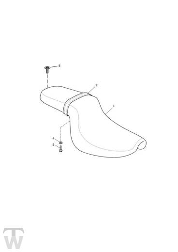 Seat - America EFI from VIN468390