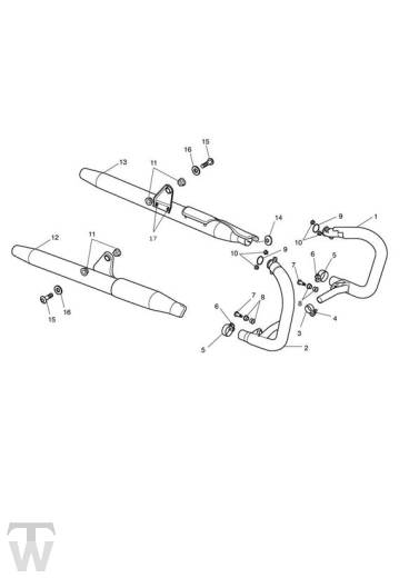 Auspuff - America EFI ab FIN468390