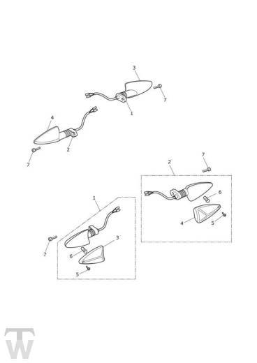 Blinker - Street Triple ab FIN560477