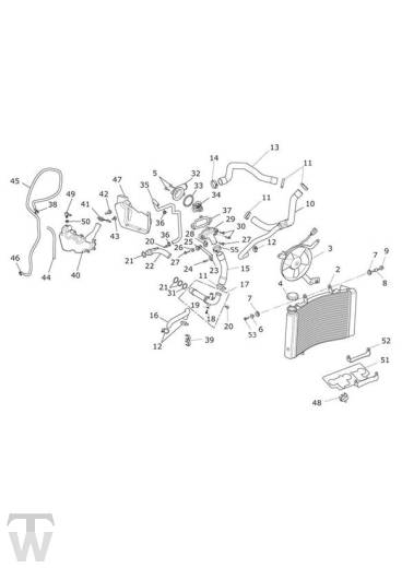 Kühlung - Street Triple ab FIN560477