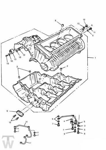 Crankcase - Daytona 750 & 1000