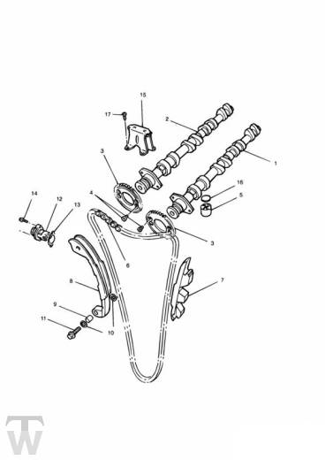 Nockenwellen Steuerkette - Daytona 900 & 1200