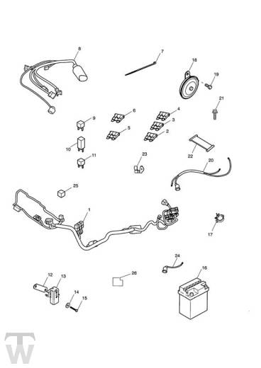 Electrical Equipment - Daytona 600 & 650