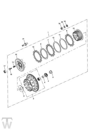 Clutch D650 - Daytona 600 & 650