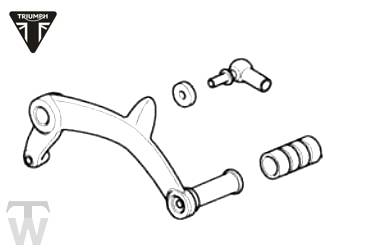 Schalthebel (ab FIN 19.Sept.2025) Thruxton Vergaser