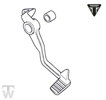 Brake Pedal (only 1x available) Tiger Sport up to VIN750469