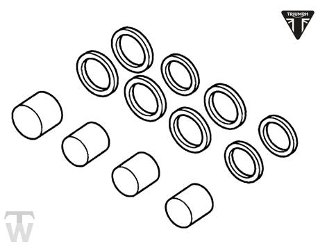 Reparaturkit 2 Bremssattel