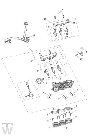 Einspritzung - Daytona R ab 564948