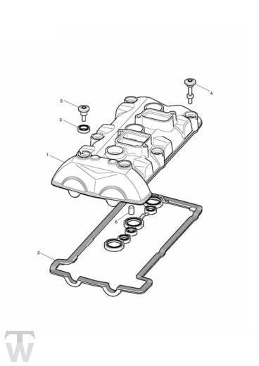 Nockenwellendeckel - Daytona R ab 564948