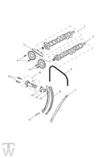 Nockenwellen - Daytona R ab 564948