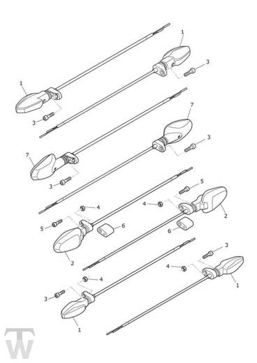 Blinker - Tiger 1200 Rally Pro
