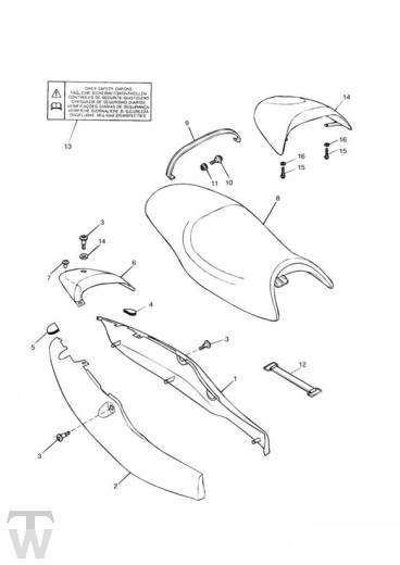 Heckverkleidung - Speed Four
