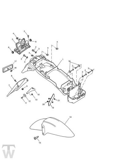 Mudguard - Speed Four