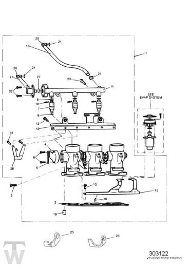 Einspritzung - Sprint RS 955 bis FIN 139276