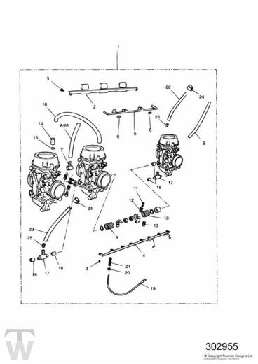 Vergaser Kalifornien Mikuni - Sprint Vergaser