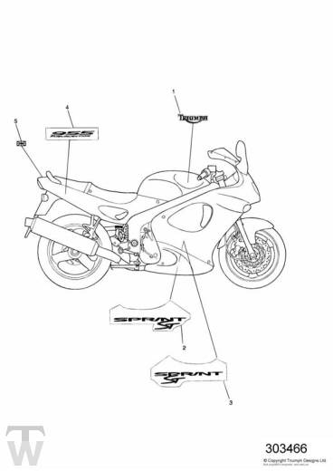 Dekor - Sprint ST 955 bis FIN 139276