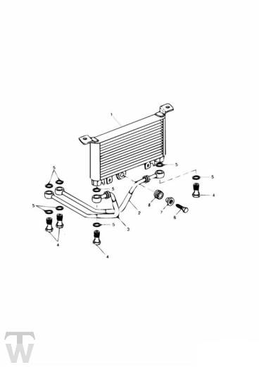 Ölkühler - Sprint ST 955 bis FIN 139276