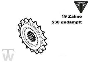 Ritzel 19 Zähne 530 Speed Triple 955i ab FIN141872