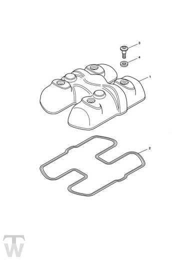 Nockenwellendeckel - Speedmaster EFI ab FIN 469050