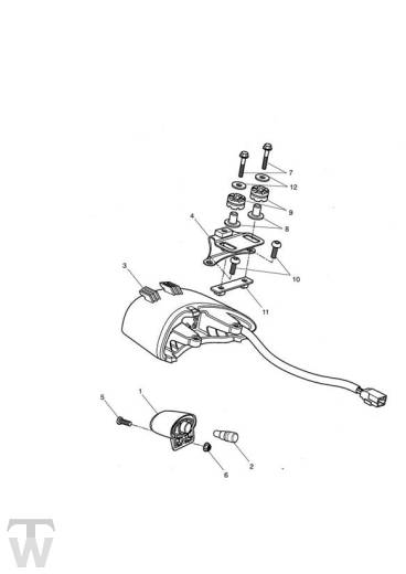 Heckleuchte - Sprint GT 1050