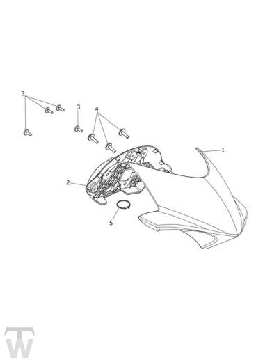 Cockpit - Speed Triple R bis 735336