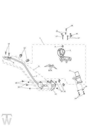 Schlosssatz - Speed Triple S ab FIN 735438