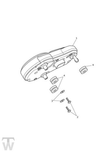 Instrument - Speed Triple R ab FIN 735437