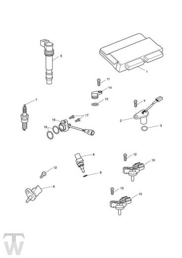 Motormanagement - Speed Triple R ab FIN 735437