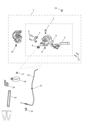 Kupplungsarmatur - Bobber ab FIN AC1196