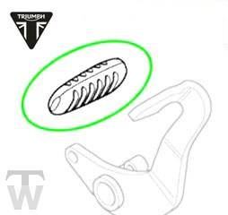 Fussbremshebelgummi Speedmaster EFI bis FIN469049