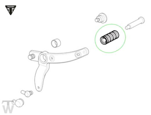 Schalthebelgummi (nur 1x lagernd) America EFI ab 468390
