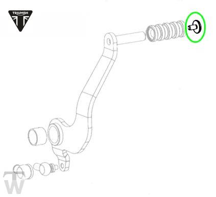 Schalthebelgummi Halteschraube / Verkleidung Schraube America LT