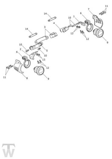 Nebelscheinwerfer - Scrambler 1200 XC ab FIN AE9098