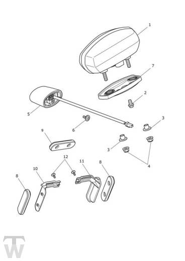 Heckleuchte - Scrambler 1200 XE ab FIN AC8499